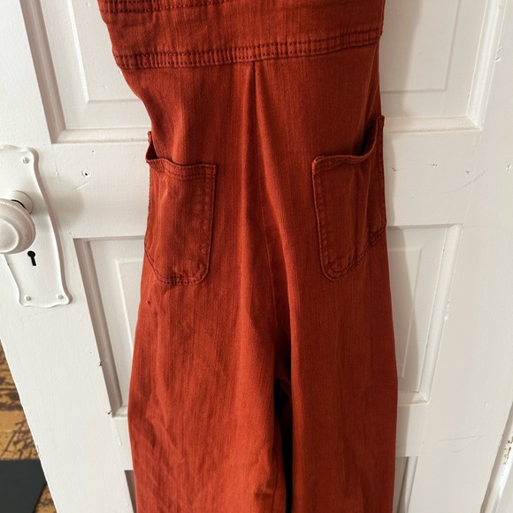 Rust Orange Jumpsuit - Picture 2 of 3